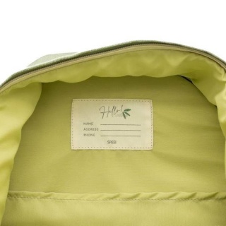 Zielony plecak dla dzieci SASSI A4 Dinozaur