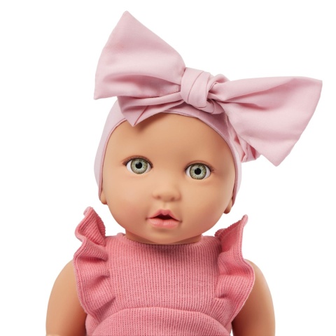 Lalka LullaBaby z miękkim koszem opaska na głowie