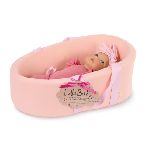 Lalka LullaBaby z miękkim koszem opakowanie