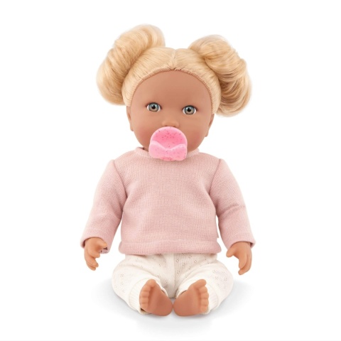Lalka ze Smoczkiem LullaBaby z Włosami