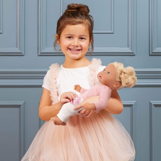 Lalka ze Smoczkiem LullaBaby z Włosami