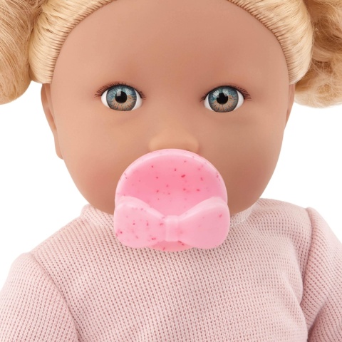 Lalka ze Smoczkiem LullaBaby z Włosami smoczek
