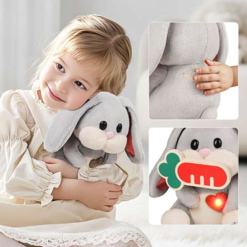 Mummy Bunny Topbright Pluszowa Zabawka Interaktywna zabawa