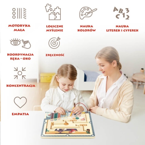 Gra Logiczna z Rysikiem Topbright Jaja Dinozaura