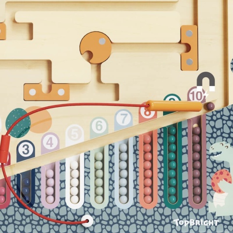 Gra Logiczna z Rysikiem Topbright Jaja Dinozaura