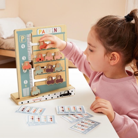 Układanka dla Dzieci Topbright Parking gra logiczna