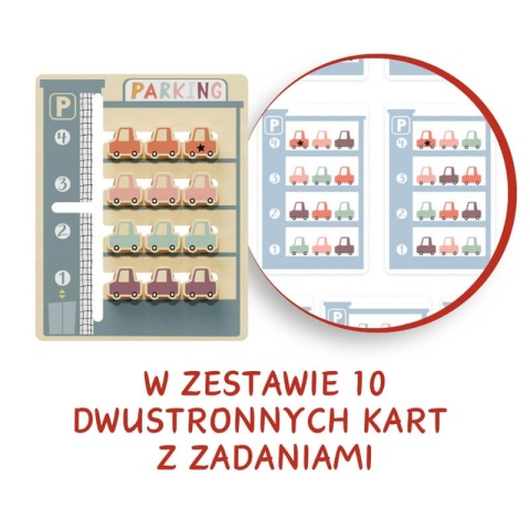 Układanka dla Dzieci Topbright Parking karty