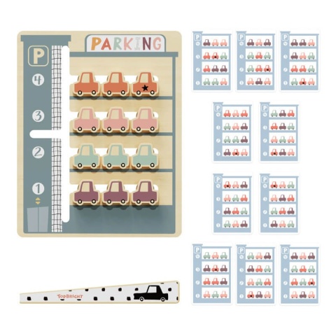 Układanka dla Dzieci Topbright Parking zestaw