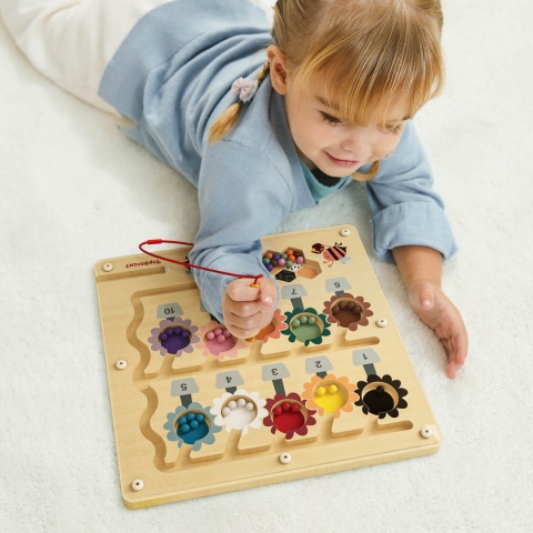 Gra Logiczna z Rysikiem Topbright Pracowita Pszczółka zabawa dziewczynki