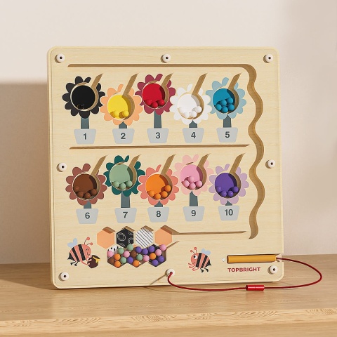 Gra Logiczna z Rysikiem Topbright Pracowita Pszczółka zestaw