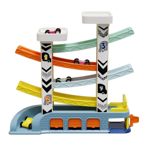 Tor Wyścigowy Topbright Zjeżdżalnia z Autami