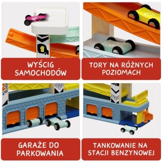Tor Wyścigowy Topbright Zjeżdżalnia z Autami