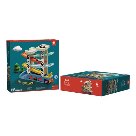 Tor Wyścigowy Topbright Zjeżdżalnia z Autami  w opakowaniu