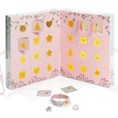 Kalendarz Adwentowy Little Dutch Stwórz swoje bransoletki charms okienka