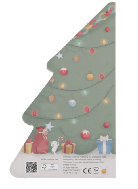 Świąteczna Książka Little Dutch Mały Jim X-MAS książka tył
