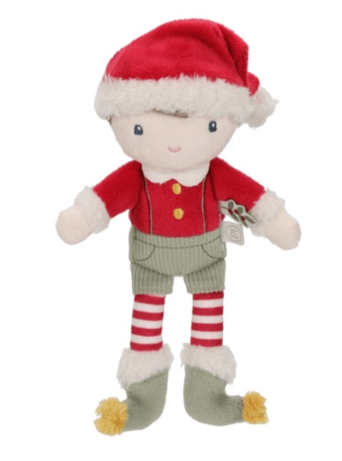 Świąteczna Książka Little Dutch Mały Jim X-MAS książka przód lalka