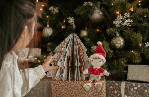 Świąteczna Książka Little Dutch Mały Jim X-MAS pod choinką
