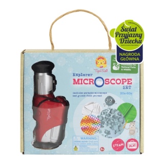 Mikroskop Tiger Tribe Zestaw Małego Odkrywcy