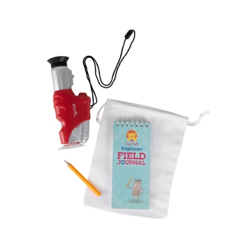 Mikroskop Tiger Tribe Zestaw Małego Odkrywcy elementy