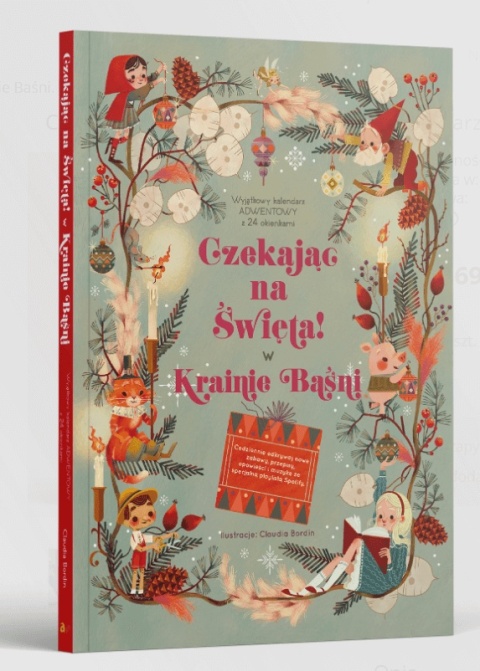 Czekając na Święta w Krainie Baśni Api Papi Kalendarz adwentowy okładka