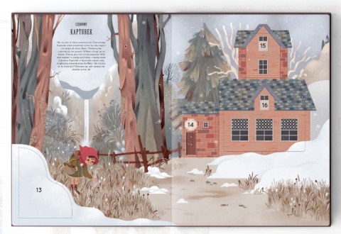 Czekając na Święta w Krainie Baśni Api Papi Kalendarz adwentowy zawartość