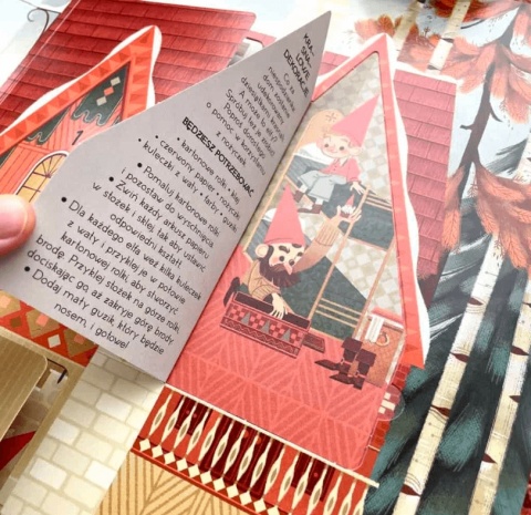 Czekając na Święta w Krainie Baśni Api Papi Kalendarz adwentowy okienko