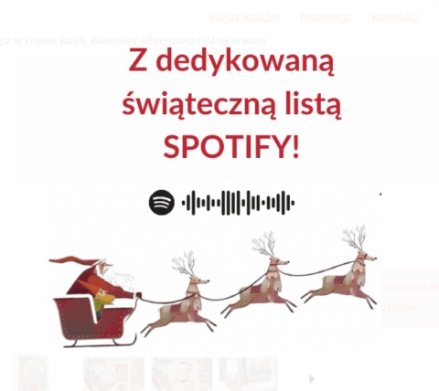 Czekając na Święta w Krainie Baśni Api Papi Kalendarz adwentowy spotify