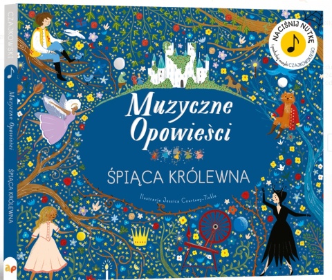 Muzyczne opowieści Api Papi Śpiąca Królewna okładka