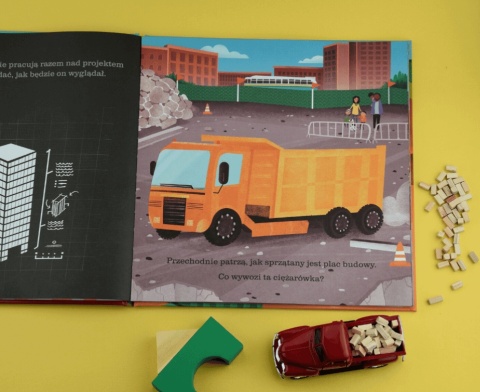 Na placu budowy Api Papi Podświetl i Odkryj środek