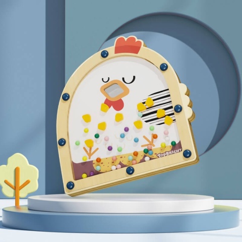 Gra zręcznościowa Topbright - Nakarm kurę lewa strona