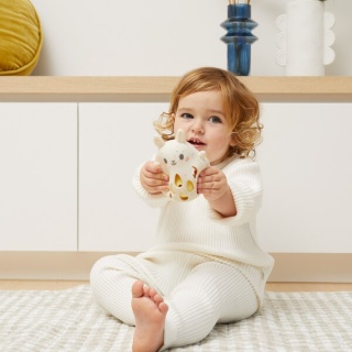 Silikonowa Grzechotka Królik Tiger Tribe