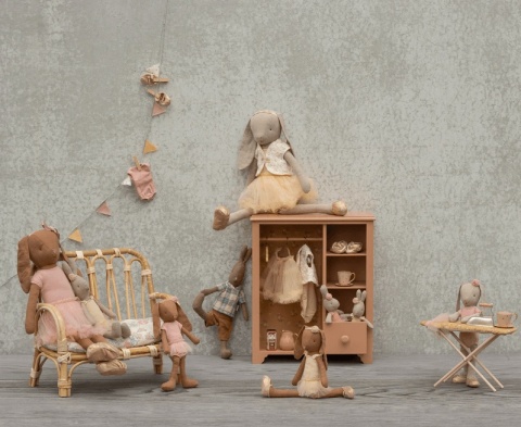 Sofa Maileg Rattanowa pokoik myszek