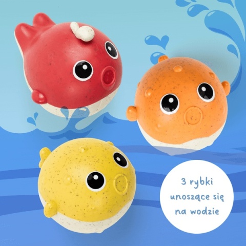 Zabawki Kąpielowe Tiger Tribe Wesoły Połów trzy rybki