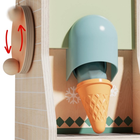 Lodziarnia Topbright Boutique maszyna