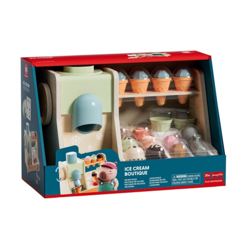 Lodziarnia Topbright Boutique w opakowaniu