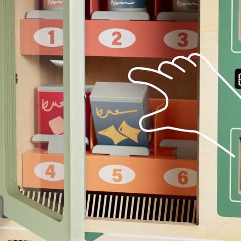 Automat Sprzedający Topbright Shop&Go wyjowanie produktów