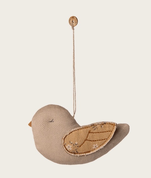 Zawieszka Ptak Maileg Ozdoba Bożonarodzeniowa - Latte