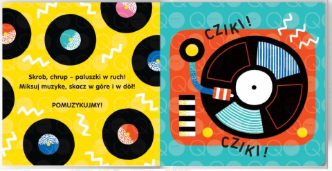 Moja Pierwsza Księga Dźwięków Api Papi gramofon