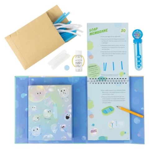 Zestaw do Eksperymentów z Bańkami Tiger Tribe  w środku