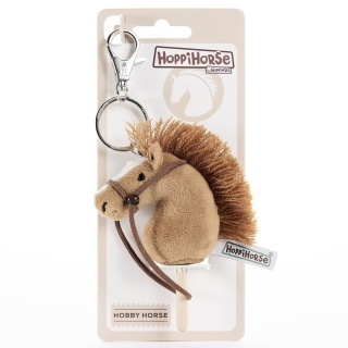 Kasztanowy Breloczek HoppiHorse Maskotka Koń na kiju