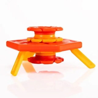 Czerwony Ognisty Zestaw Startowy Fat Brain Toy Co. MagShuto