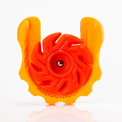 Czerwony Ognisty Zestaw Startowy Fat Brain Toy Co. MagShuto dół