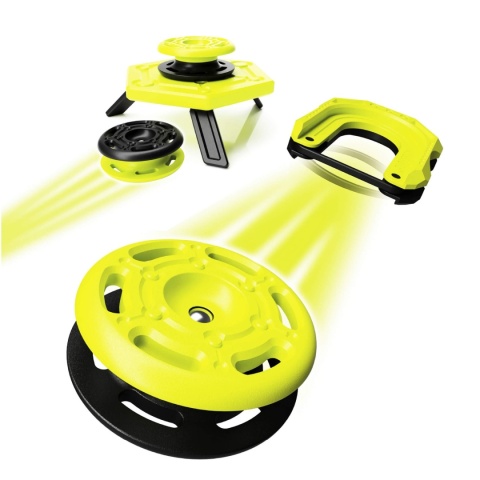 Żółty Ognisty Zestaw Startowy Fat Brain Toy Co. MagShuto gra