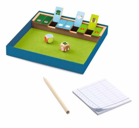 Gra logiczna Djeco Shut the box junior środek