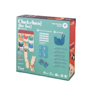 Gra rodzinna Londji Cluck Cluck Fox Puk Puk tu lisek