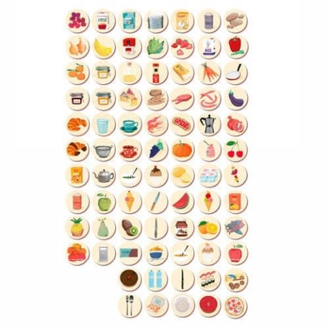 Gra obserwacyjna Londji Where is the Cheese? żetony