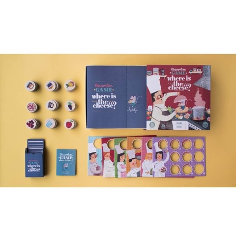 Gra obserwacyjna Londji Where is the Cheese? zestaw