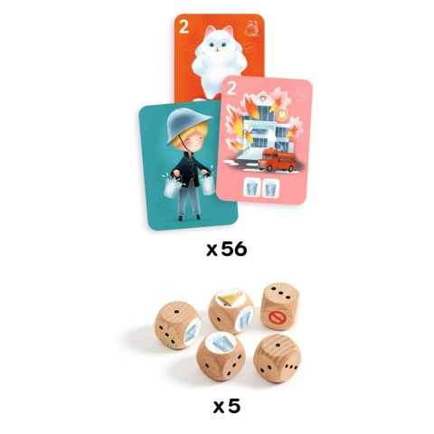 Gra planszowa Djeco SOS Mission plansze