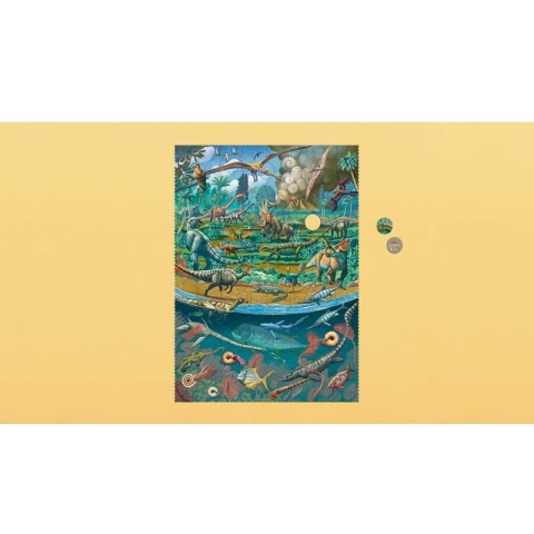 Puzzle i gra obserwacyjna Londji Age of dinosaurs