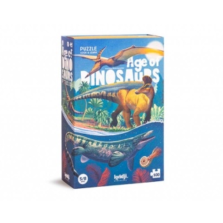 Puzzle i gra obserwacyjna Londji Age of dinosaurs
